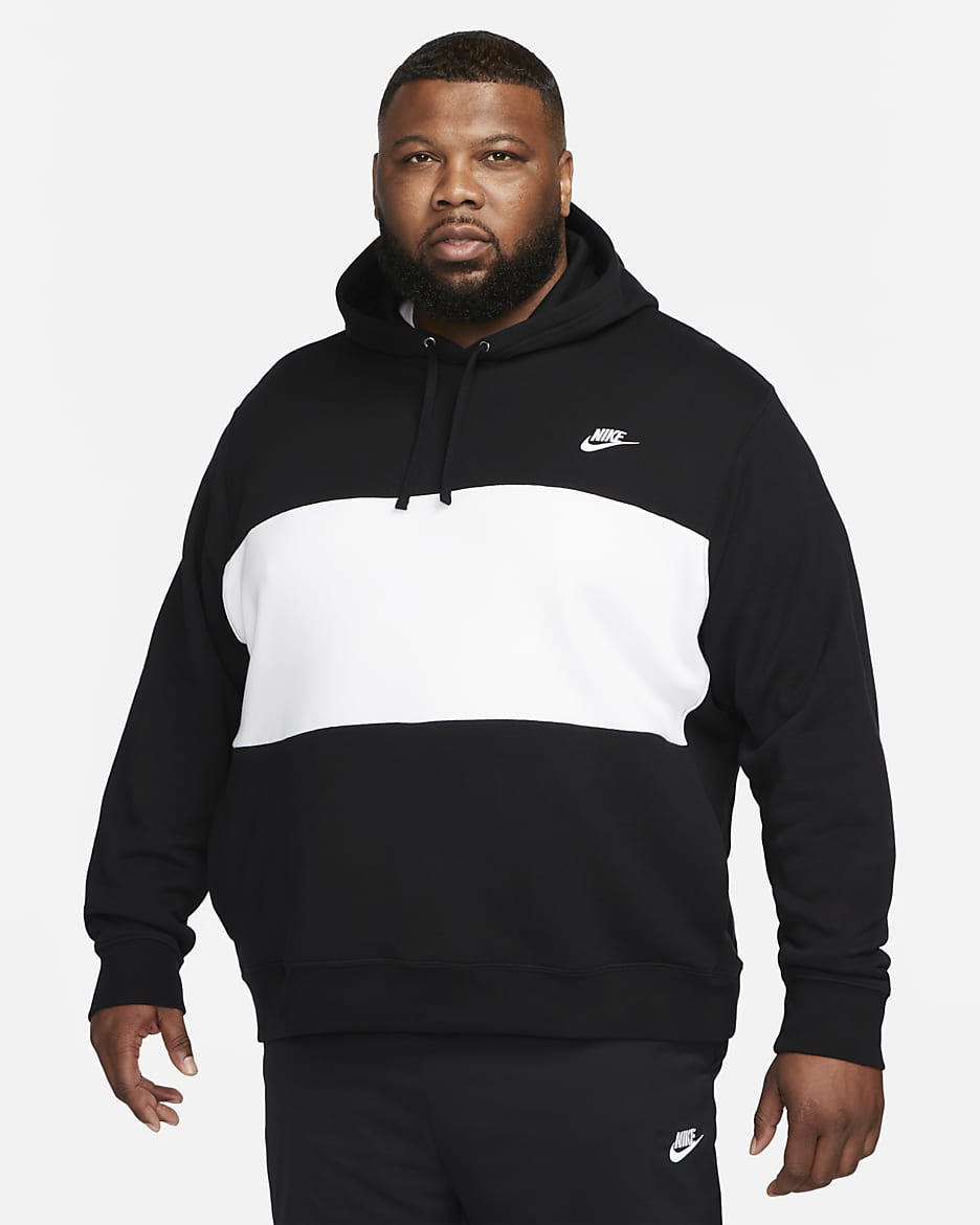 Nike heritage colour block hoodie best sale